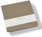 Semikolon 370071 Gästebuch - 25 x 23 cm - mit 180 blanko Seiten zum Selbstgestalten, Lesezeichen - fango beige