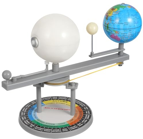 Tofficu Sonnensystem Modell – Lehrmittel Für Kinder Zur Simulation Von Sonnenfinsternis Mondfinsternis Und Vollmond Planetarium Spielzeug Für Schule Und Astronomie Begeisterte
