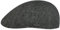 Stetson Texas Wool Herringbone Cap Flatcap Schirmmütze Mütze Gatsbymütze Wollcap Herren - Wintercap mit Schirm, Futter Winter Herbst-Winter - S (54-55 cm) dunkelgrau