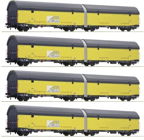Roco 77049 H0 4er-Set Autotransport der ARS Altmann