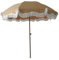 CHOYES Parasol de Jardin Vintage Avec Franges, Parasol de Plage de Vacances Portable, Parasol de Terrasse Extérieure, Parasol de Table de Marché de Pelouse D'Arrière - Cour/210Cm/7Ft