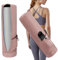 Aucuu Borsa per Tappetino Yoga, Borsa da Yoga Donna, Borsa Yoga Porta Tappetino con Tracolla Regolabile, Tappetino da Yoga con Scomparto Umido Tasca, per Pilates, Fitness, Yoga