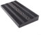 Effektpedalboard für Gitarren, Metall, PE, mit effizienter Kabelführung, Schwarz