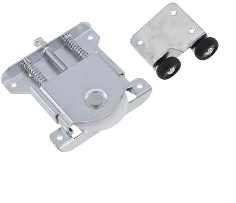 UTTASU Sliding Door Roller Wheel Sliding Shower Door Runners Wheels Wardrobe Door Rollers, and Sliding Door Runners for Wooden Glass Doors Bathroom