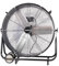 Cofan Ventilador industrial de suelo | 3 velocidades | Potencia: 250 W | Ángulo ajustable | Color: negro | Ventilador con ruedas y asa | Medidas: 75 x 26 x 76 cm