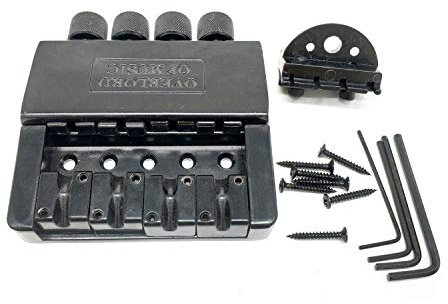 1 Juego de Puente for bajo eléctrico de 4 Cuerdas sin Pala, Repuesto for bajo eléctrico sin Pala 465216