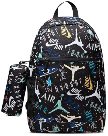 JORDAN 9B0503-F69 Rucksack und Federmäppchen, Air Multicolor, School Backpack, Set