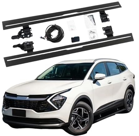 NRUXDYNAcv Marchepieds latéraux électriques automatiques, compatibles avec Kia Sportage S Wagon 2022+