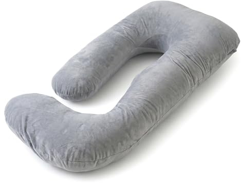 COSYLAND Coussin de Grossesse pour Dormir, Coussin d'allaitement et de Grossesse en U, Oreiller de Grossesse, Soutien du Corps pour Femme Enceinte et Maternité
