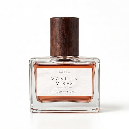 BOHORIA Parfum 30 ml Vanilla Vibes – Warmes Vanille Parfum mit cremigen & sinnlichen Noten – Unisex Eau de Parfum für Alltag & besondere Momente (30 ml, Vanilla Vibes)
