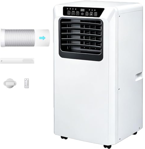 Aire Acondicionado 7000Btu Aire Acondicionado 3en1,Mando LED Temporizador