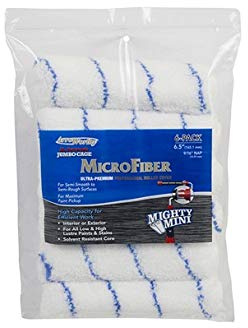 Arroworthy Microfiber Nap Jumbo Cage Roller Refill 6 Pack - 6.5 x 9/16