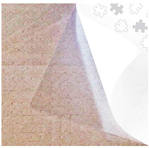 Puzzle Glue Sheets Clear Extra Large Puzzle Saver Peel and Stick - Preserve & Frame 1000 Piece Puzzle 24X 30 in Minutes