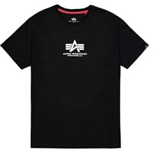 Alpha Industries Men's Basic Camo T-Shirt, Black, XXL