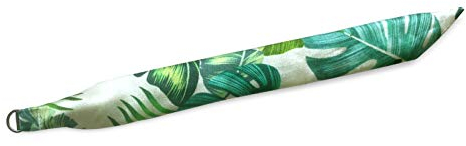 THXSILK Verstellbares Seide Armband, 100% Maulbeerseide Damen Accessoires (Grün - Monstera)