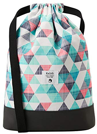KALIDI Beutel Rucksack Kordelzug Turnbeutel Daypack Gymsack Gym Bag Beutel Sportbeutel Rucksack für Damen & Herren mit Innentasche 11 Liter für Sport, Reisen und City