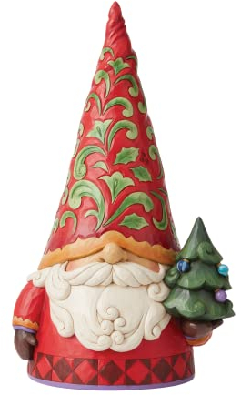 Enesco Jim Shore Heartwood Creek Weihnachtswichtel, für drinnen und draußen, 50,7 cm, mehrfarbig