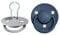 BIBS De Lux Schnuller 2er-Pack, BPA-frei, Kirschform Nippel. Silikon, Hergestellt in Dänemark. 0-36 Monate (2er Pack), Cloud/Steel Blue