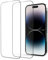 HQ-CLOUD® Lot de 2 Verres Trempés Pour iPhone 14 Pro Max (6,7) .Film de Protection d'écran Couverture Complète Noir - Anti Rayures - Ultra Résistant Dureté 9H