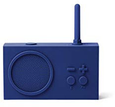 Lexon TYKHO 3 Altoparlante Bluetooth + Radio FM - Blu