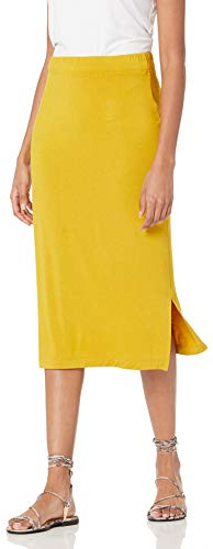 Amazon Essentials Femme Jupe midi en Tricot à Enfiler (Disponible en Grande Taille)