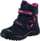 superfit Husky, Stivali da neve Bambine e ragazze, Blu Rosa 8020, 27 EU