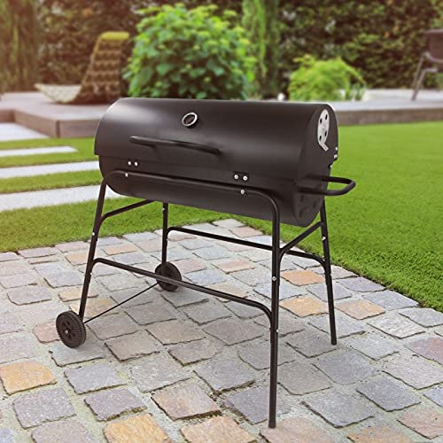 Oil Drum Charcoal BBQ