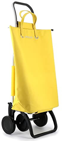 Einkaufstrolley Rolser SuperBac 4 Räder - Gelb