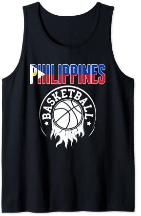 The Philippines Basketball Fans Jersey Philippine Flag Sport Tank Top