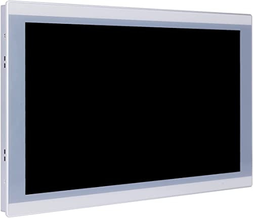 Partaker 15.6 Inch TFT LED Industrial Panel PC, All In One Touch Screen Desktop Computer, High Temperature 5-Wire Resistive Touch Screen,Intel J1900, Fanless VGA LAN RS232 COM, 8GB Ram 256GB SSD