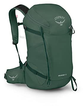 Osprey Skarab 30 L Herren-Wanderrucksack mit Hydraulikspeicher, Tundra Green