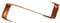 FT Metalli - Reggicoppo ad S Inox Ramato - Ganci per i coppi e per le tegole - Reggicoppo tutte le tipologie Inox Ramato - Reggicoppo S - 100 pz