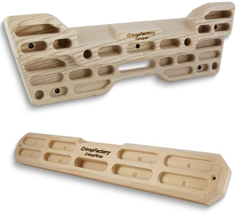 CrimpFactory Hangboard Set: Catalyst & CrimpPimp