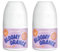 youfreen Deo für Mädchen (2x 50 ml) / Kinder & Teens/bloomy orange/vegane Naturkosmetik/zuverlässig + Bio-Aloe-Vera/ohne Aluminiumsalze/Deoroller/unisex