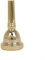 Posaunenmundstück, 16,5 cm Alt-Posaunen-Mundstück, professionell, plattiert, Posaunen-Mundstück, Musikinstrument-Zubehör (Gold)