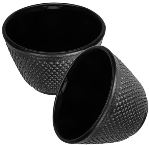 Gatuida 2pièces Lot De Tasses à Thé Fonte Style Vintage Kung Fu Pour Théière Et Dégustation Asiatique