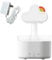 Cute Desk Humidifier - Rain Cloud Rechargeable Humidifier,Multipurpose Aromatherapy Diffuser for Bedroom, Living Room