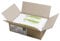 Exacompta - Ref. 40864E – Karton mit 60 Rollen für Bankkarten 57 x 35 mm – 14 m – 1 Falz Thermopapier 55 g/m² ohne Phenol – Weiß