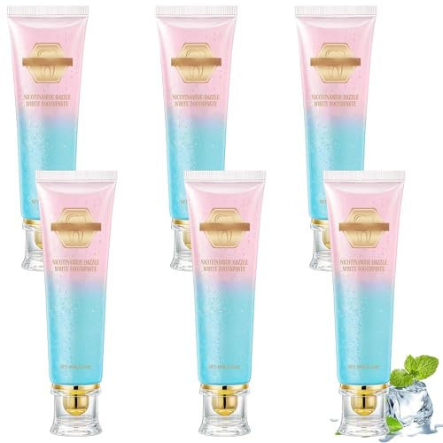 Vous Zahnpasta, Complete Care Zahnpasta, Natürliche Zahnaufhellung Zahnpasta, Schützen Sie Ihre Zähne, Langanhaltend Frische, Fleckenentferner Zahnpasta Natürlich Sanft für Empfindliche Zähne (6pcs)