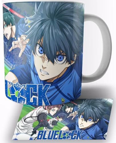 TusRelojes Blue Lock Tasse en Céramique Blanche 325ml Mug