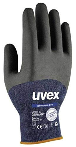 Uvex 60062 Phynomic Pro Glove, Größe 11, Blau/Schwarz/Anthrazit
