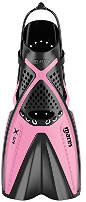 Mares Aquazone X-One Jr, Pinne da Snorkeling Bambino - Unisex, Rosa, S