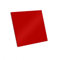 Pixel Peeper Filtre d'appareil photo 100 mm x 100 mm (rouge)