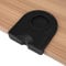 Coffee Tamping Mat, Espresso Silicone Tamper Mat Anti-skid Multi-function Corner Pad Holder, 12.5×14cm/4.92×5.51inch(Black)