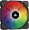 Corsair iCUE SP140 RGB PRO, LED RGB, faible bruit, débit d'air élevé, ventilateur de refroidissement du boîtier (paquet unique), 140 mm