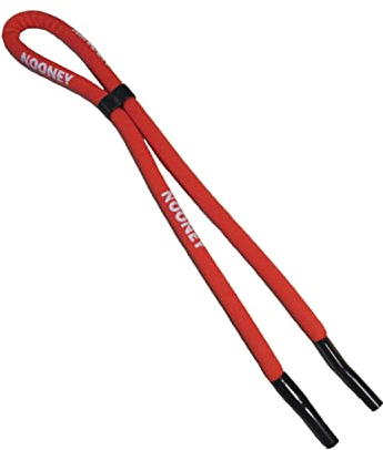 Nooney Wassersport-Brillenband schwimmfähig mit Auftriebskörper (orange-rot)