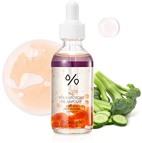 leegeehaam PLC Vitamin K Liposome Oil AmpouleㅣSpecial Care for Toning, Glowing, Hydration, BrighteningㅣSkin-Friendly Water&Oil Layer FormulaㅣSerum for Dark AreaㅣDr.Ceuracle
