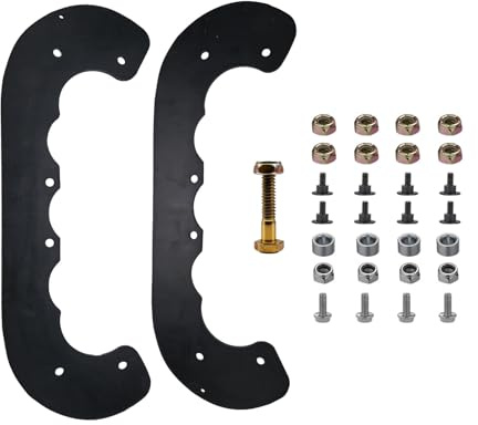 Mikatesi 99-9313 Schneefräse Gummi Schneckenpaddel Kit Ersatz für Toro PowerClear 621 721 CCR 2000 2450 3600 3650 und 210R 221QR 421QR Schneefräse