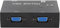 VGA Schalter 2 PC 1, 2 in 1 Out Umschalter Switch Box VGA Splitter Adapter 2 Computer 1 Bildschirm, für Laptop Desktop Drucker Tastatur Unterstützung XVGA SVGA UXGA