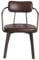 BrackenStyle Belper Arm Chair - Classic Design Steel & Faux Leather Pub Restaurant Dining Room Indoor Seat
